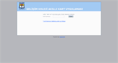 Desktop Screenshot of akillikart.gelisim.k12.tr